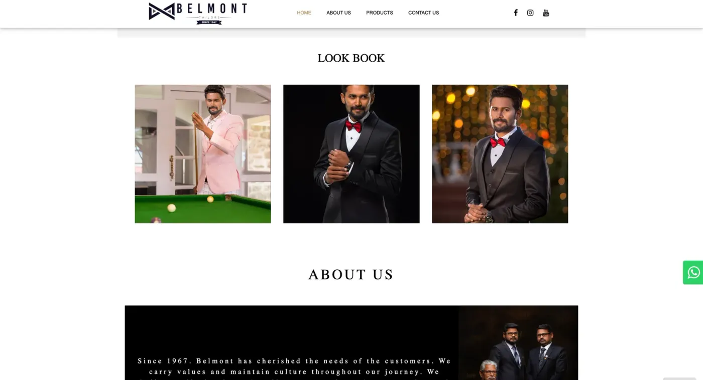 Belmont Tailors: screen 5