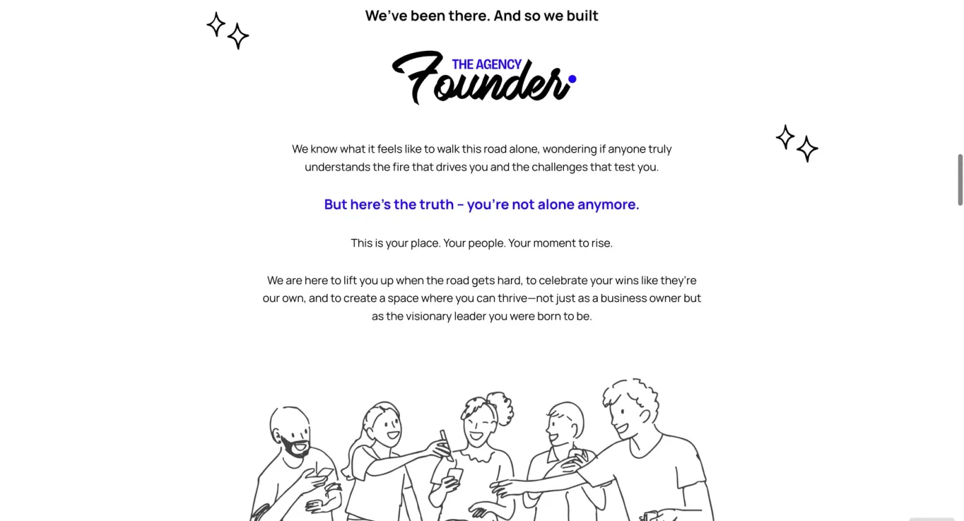 The Agency Founder: screen 4